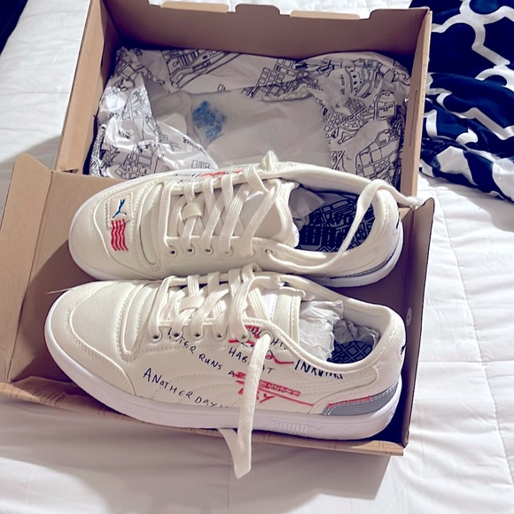 Tenis Ralph Sampson Day Zero Size 4.5 color white - Picture 1 of 13